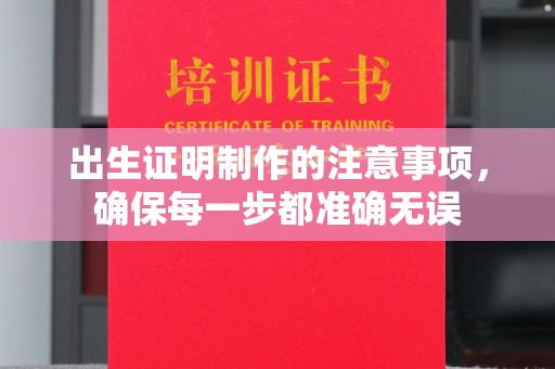 镇安出生证明制作的注意事项，确保每一步都准确无误