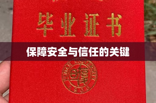 镇安保障安全与信任的关键