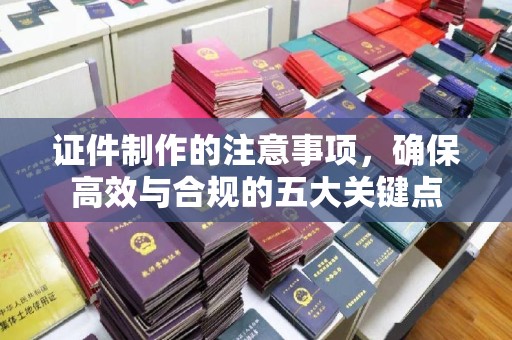 镇安证件制作的注意事项，确保高效与合规的五大关键点