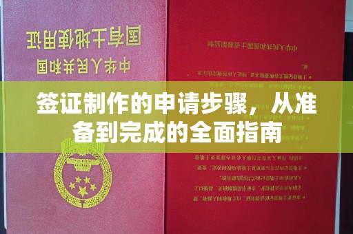 镇安签证制作的申请步骤，从准备到完成的全面指南