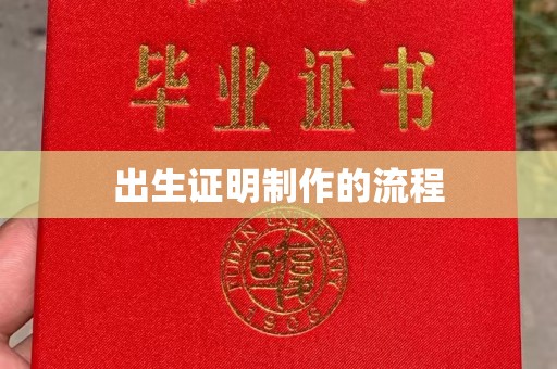 镇安出生证明制作的流程
